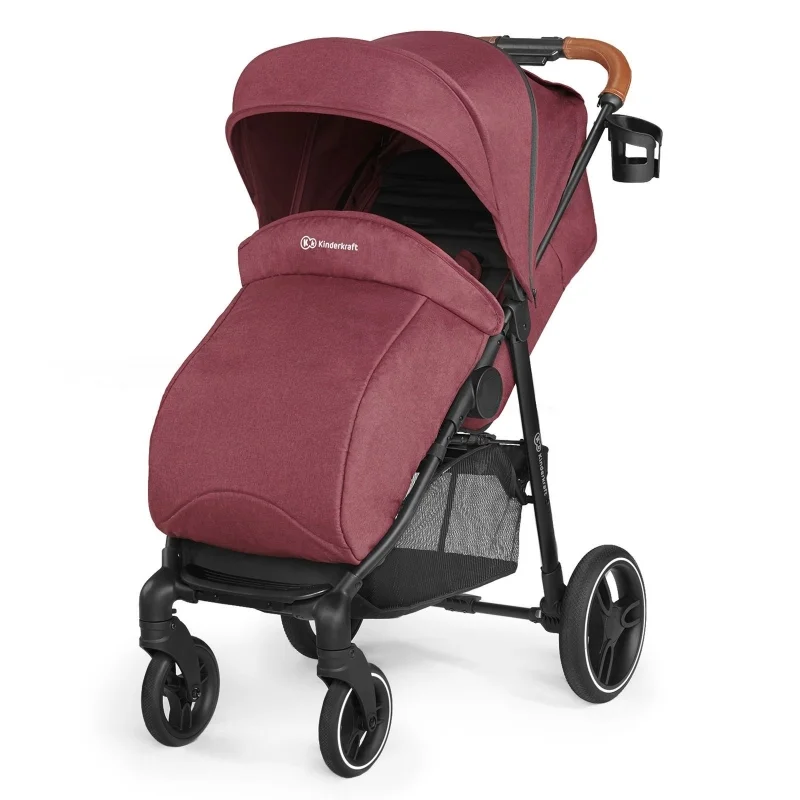 KINDERKRAFT GRANDE LX KOLICA ZA BEBE BORDO