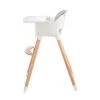 KINDERKRAFT STOLICA ZA HRANJENJE 2U1 SIENNA GREY