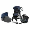 KINDERKRAFT JULI KOLICA ZA BEBE SET 3U1 DENIM