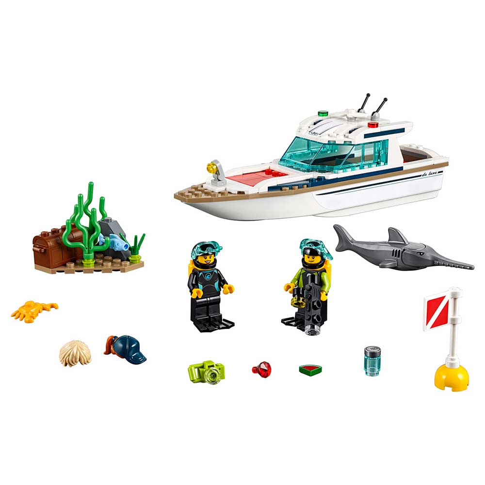 LEGO CITY DIVING YACHT