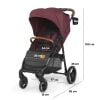 KINDERKRAFT GRANDE LX KOLICA ZA BEBE BORDO