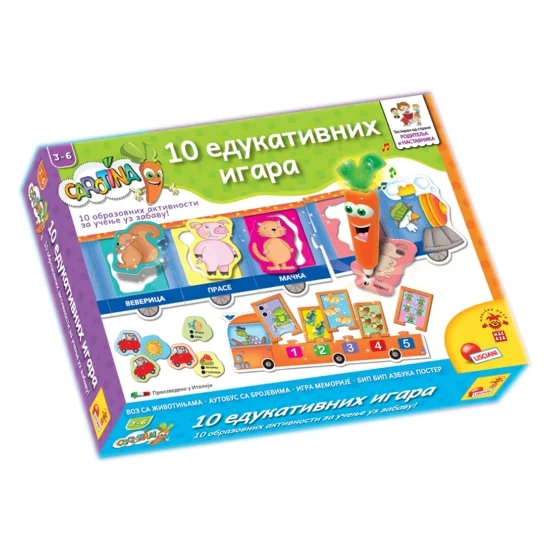 Lisciani 10 edukativnih igara