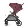 KINDERKRAFT GRANDE LX KOLICA ZA BEBE BORDO