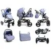 KOLICA ZA BEBE BBO MATRIX SET- PLAVA
