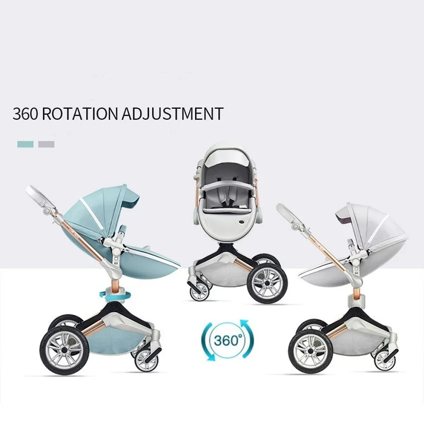 KOLICA HOT MOM GREY 2U1 (sportsko sediste+korpa)
