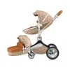 KOLICA HOT MOM LIGHT BROWN 2U1 (sportsko sediste+korpa)
