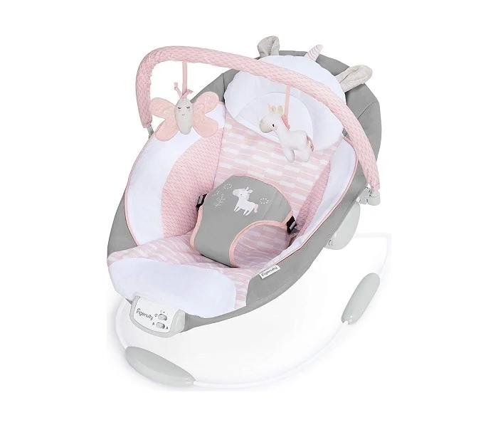 KIDS II Ingenuity Lezaljka Cradling Bouncer Flora 12201