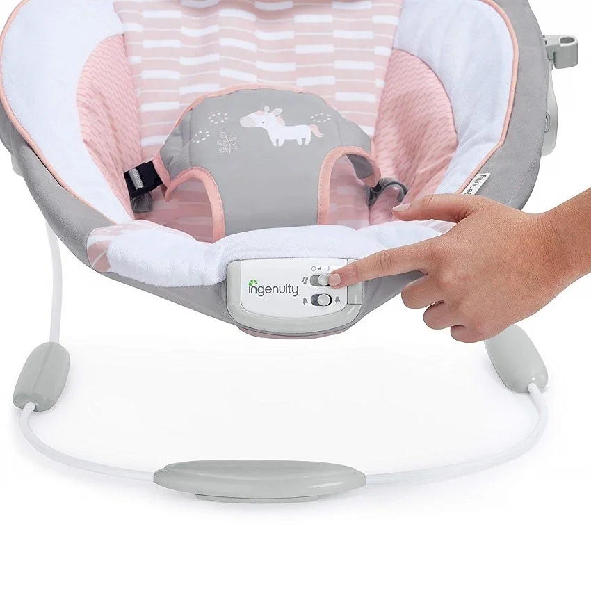 KIDS II Ingenuity Lezaljka Cradling Bouncer Flora 12201