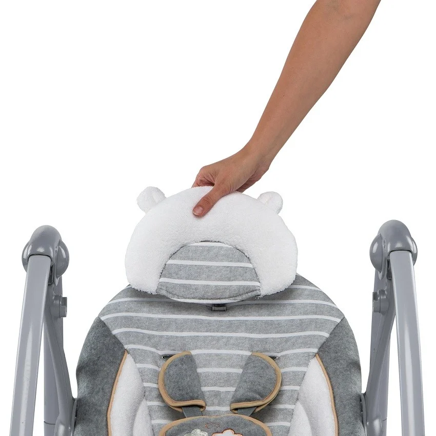 KIDS II Ingenuity Ljuljaska Boutique Collection Swing 'n Go Portable - Bella Teddy 11023