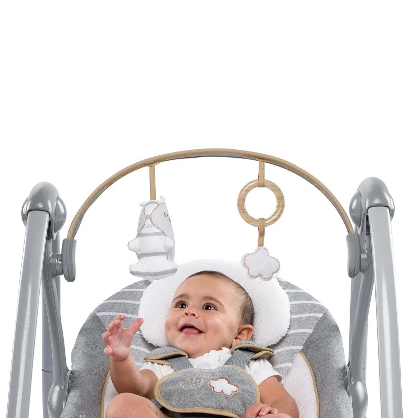 KIDS II Ingenuity Ljuljaska Boutique Collection Swing 'n Go Portable - Bella Teddy 11023