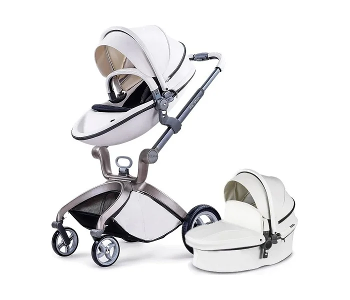 KOLICA HOT MOM WHITE 2U1 (sportsko sediste+korpa)