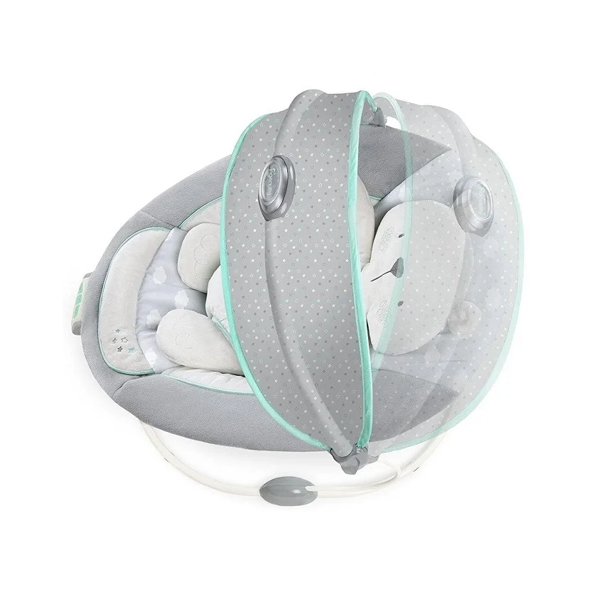 KIDS II Ingenuity Lezaljka InLighten Bouncer - Twinkle Twinkle Teddy Bear Multicolor - Cuna 60726