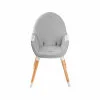 KINDERKRAFT HIGH STOLICA ZA HRANJENJE 2U1 FINI GREY