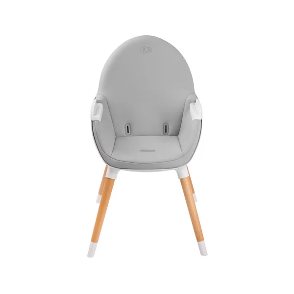 KINDERKRAFT HIGH STOLICA ZA HRANJENJE 2U1 FINI GREY