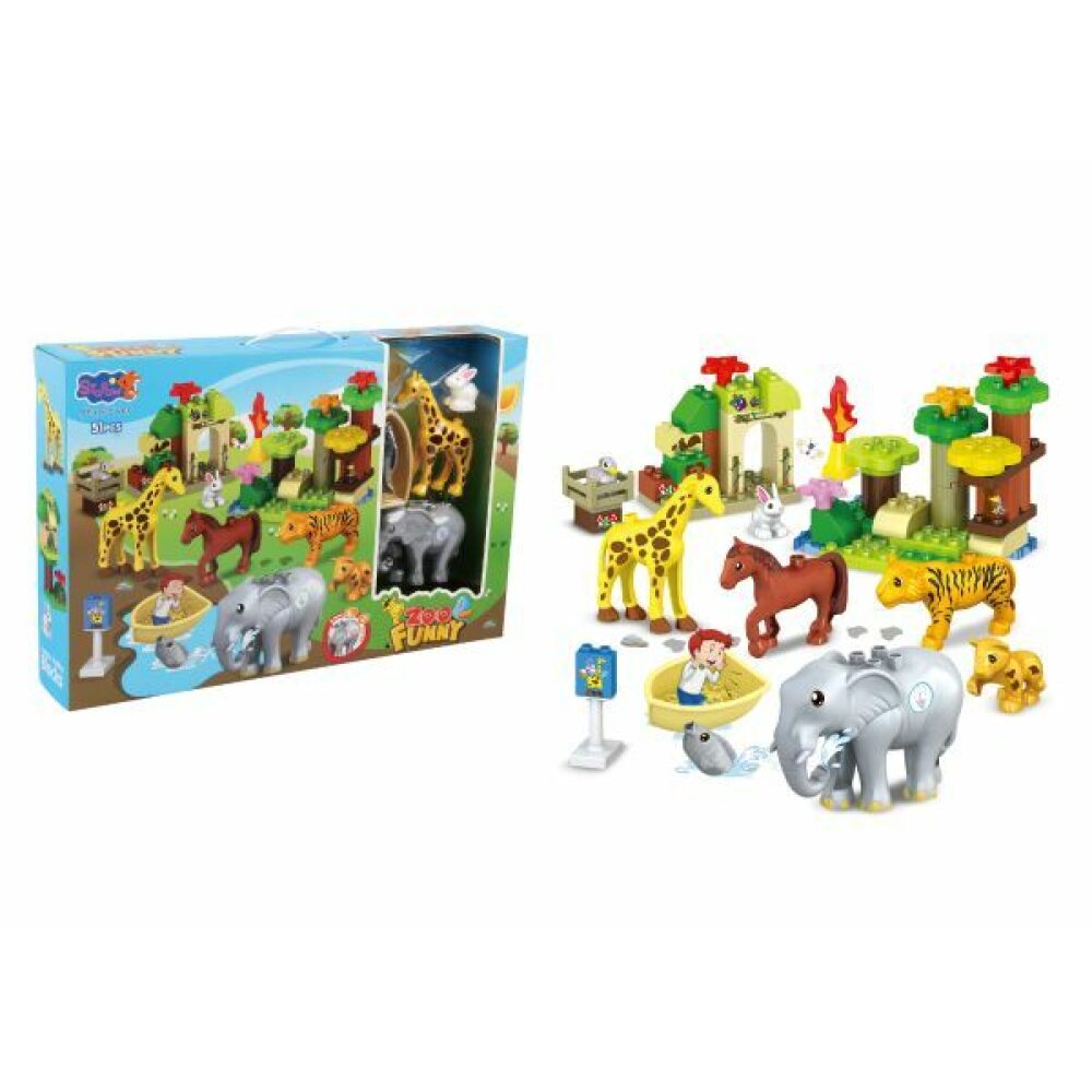 Kocke divlje zivotinje 51Pcs