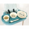 Kikka Boo set posudja od bambusa Panda blue - Thumbnail Image 3