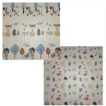 Boo sklopiva podloga za igru od pene sa dva lica 180x200x1cm WB-009/012
