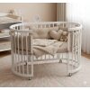 Dream okrugli krevetac za bebe 9u1 dusek gratis - Thumbnail Image 4